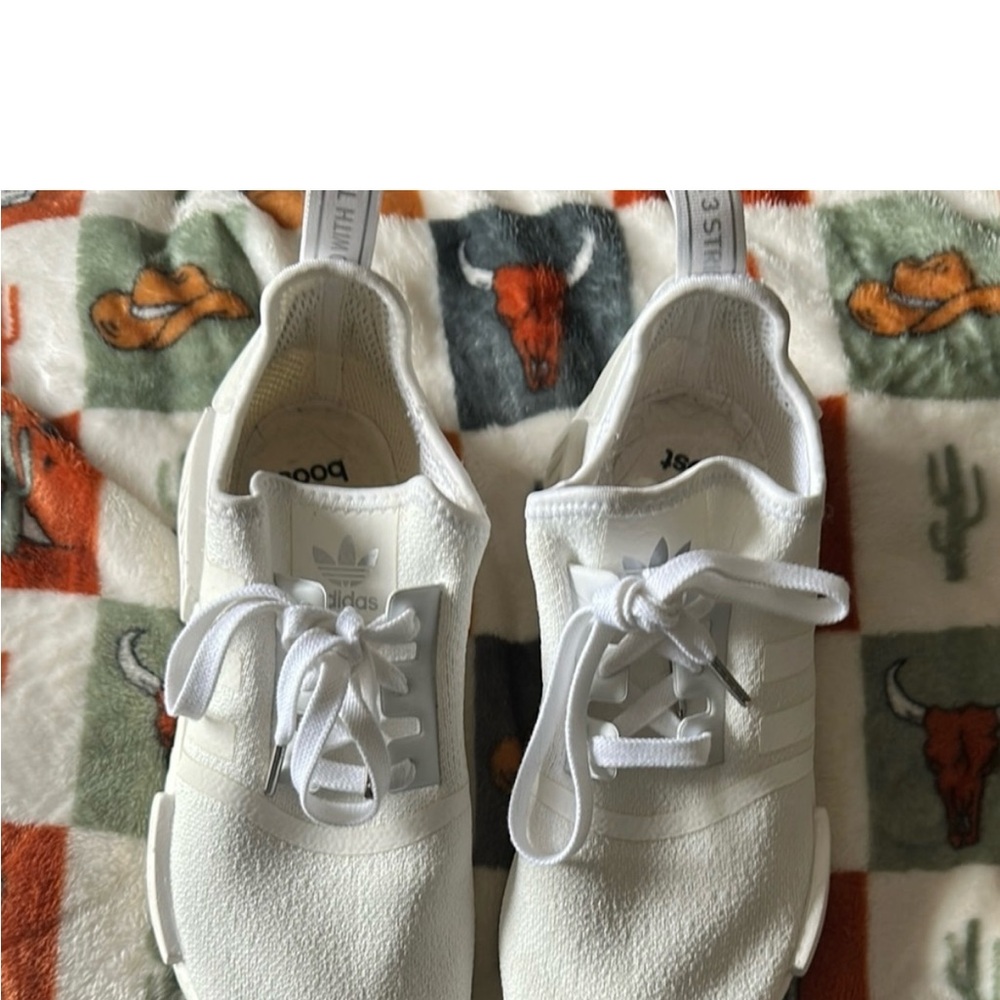 Adidas Pure White Boost Sneakers